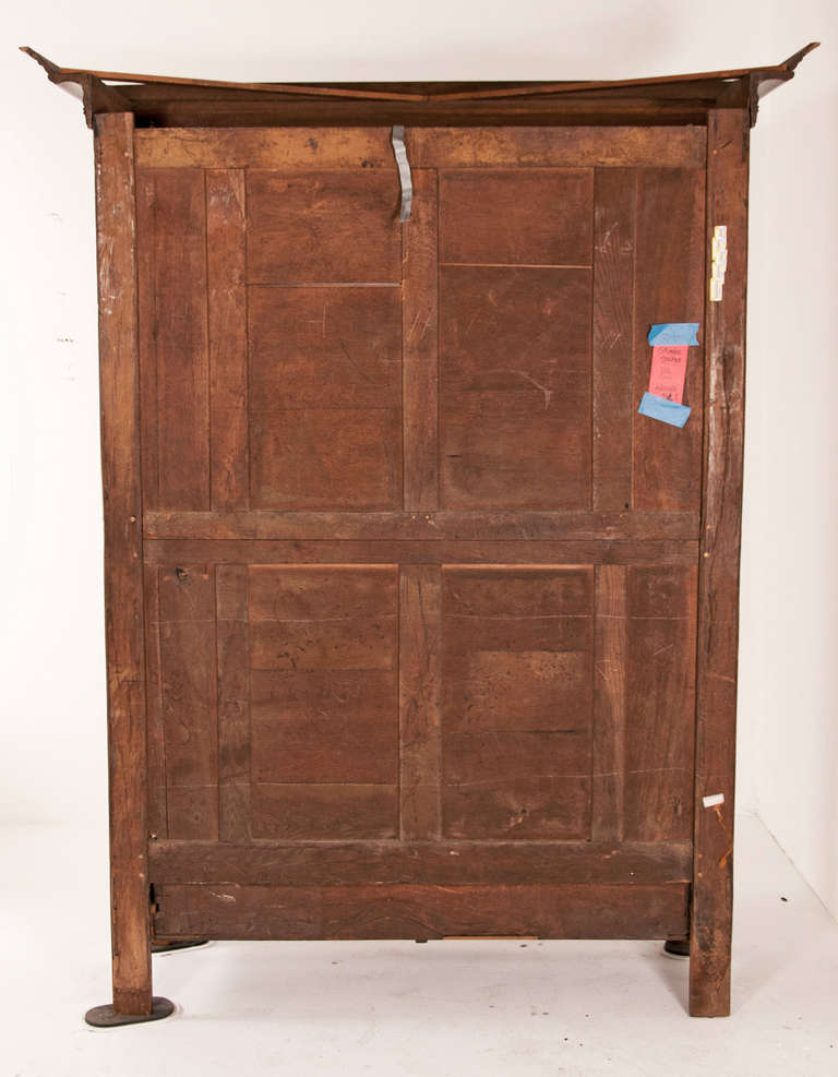 Early 19th century French Marriage Armoire 4