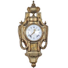 Antique French Wall Clock / Cartel Clock