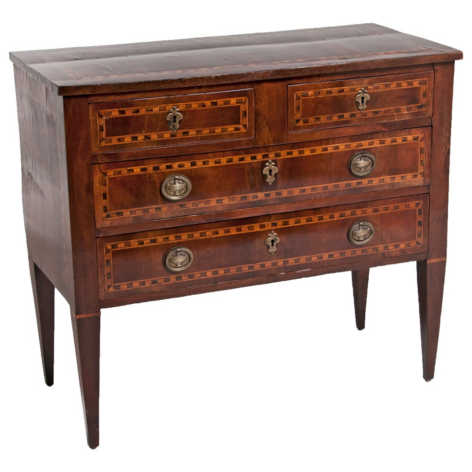 Inlaid Italian Commode