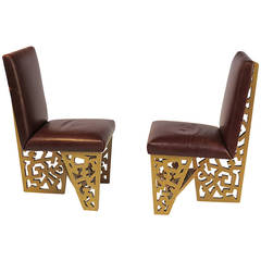 Pair of Robert Hutchinson Designed Chairs, San Francisco, circa 1970 4