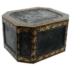 Large Chinese Export Tea Caddy