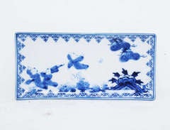 Japanese Blue and White Tray