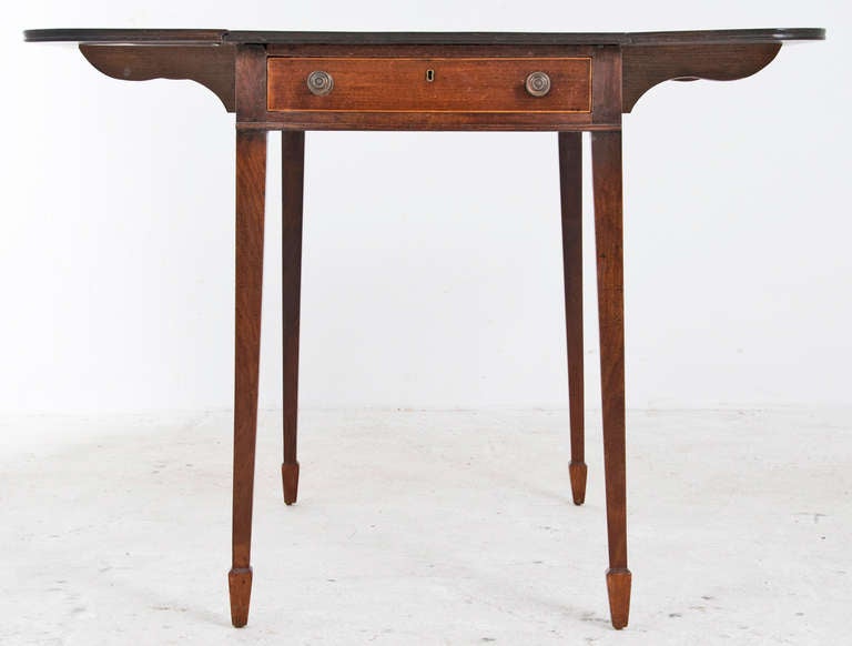 English Sheraton George III Period, Mahogany Pembroke