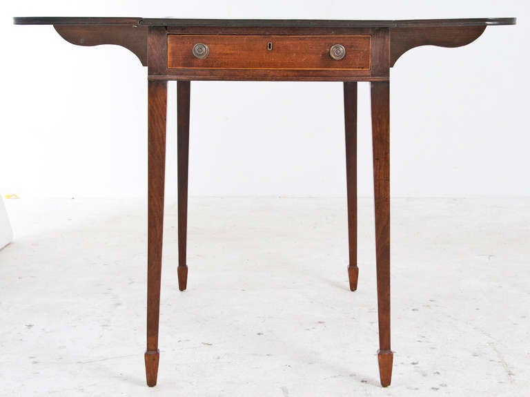 19th Century Sheraton George III Period, Mahogany Pembroke