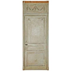 Pair of 18th Century French Painted Doors, ex. Doris Duke