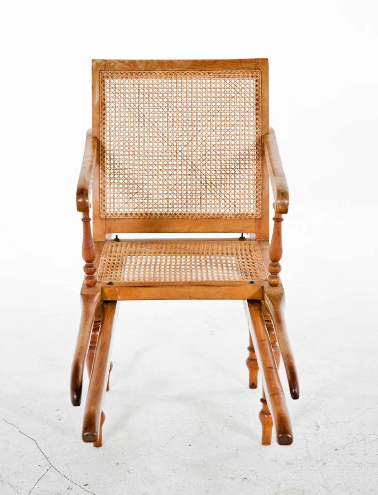 Wood Anglo Indian Plantation Chair / sedan chair