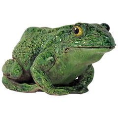 Vintage Italian Ceramic Frog
