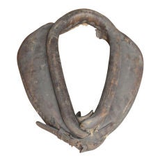 Antique Leather Horse Yoke / Harness