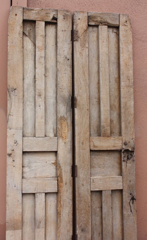 Mexican Rustic Pair of Doors