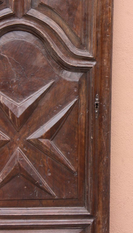 Wood Antique Walnut Door