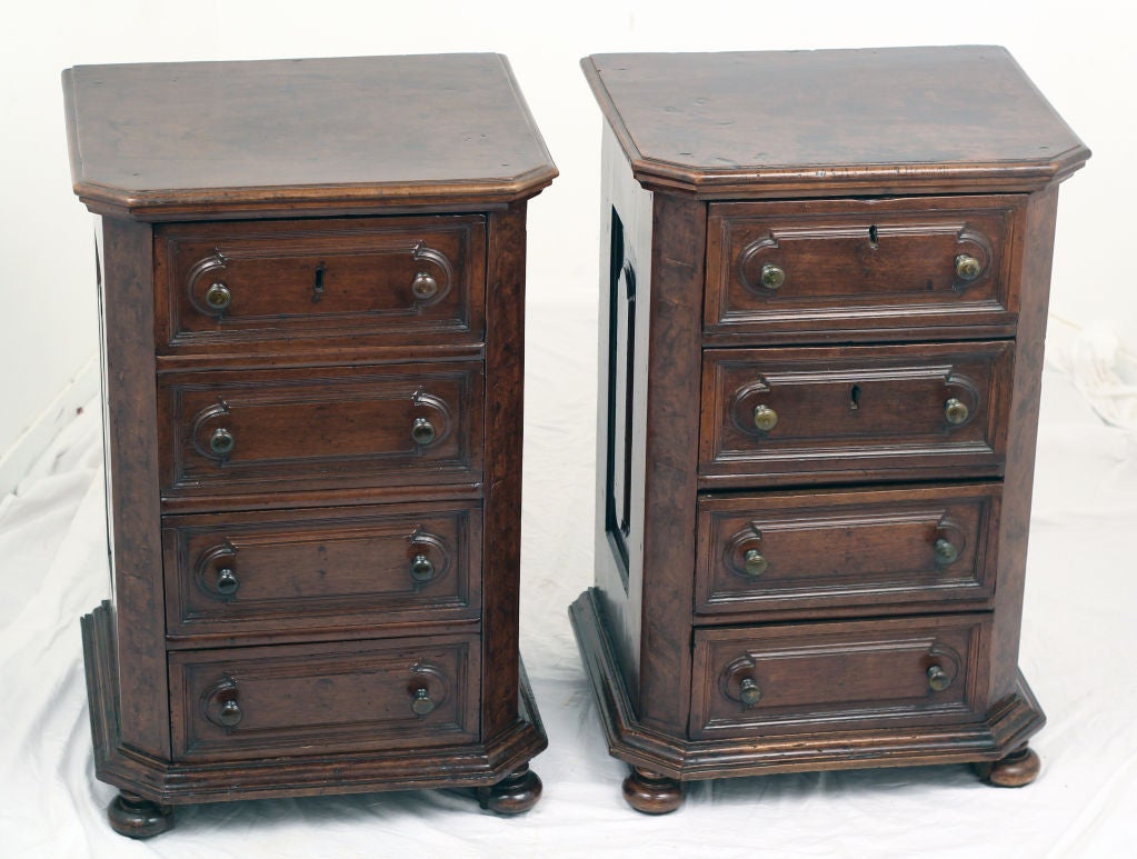 Pair of Baroque Italian Commodes