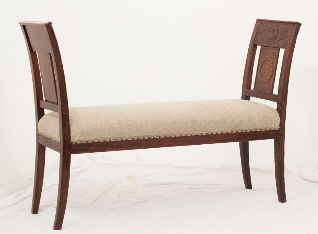 Antique French Window Seat
