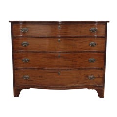 American Serpentine Chest
