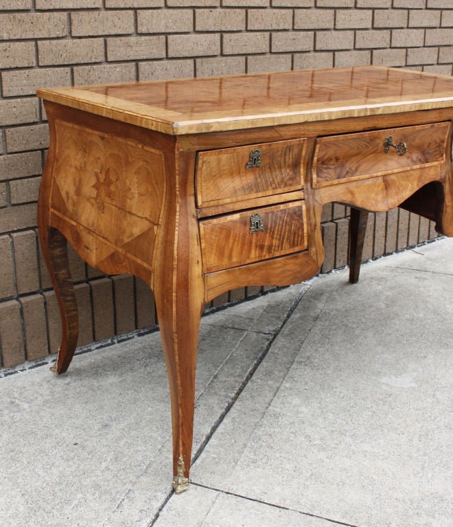 Wood Fruitwood Italian Desk