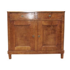 Blond Swedish Biedermeier Cabinet / Buffet