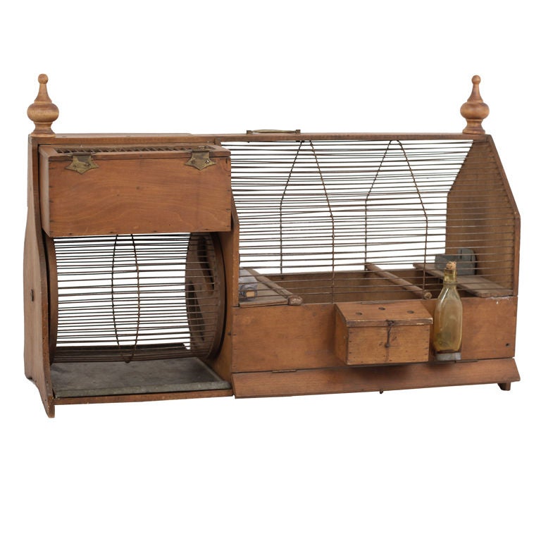 Antique Squirrel Cage For Sale at 1stdibs