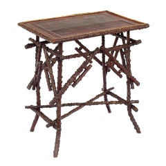 Rustic Briar Wood Table
