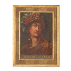 Grand Tour Painting of Ceasar