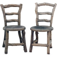 Rustic Vine Chairs