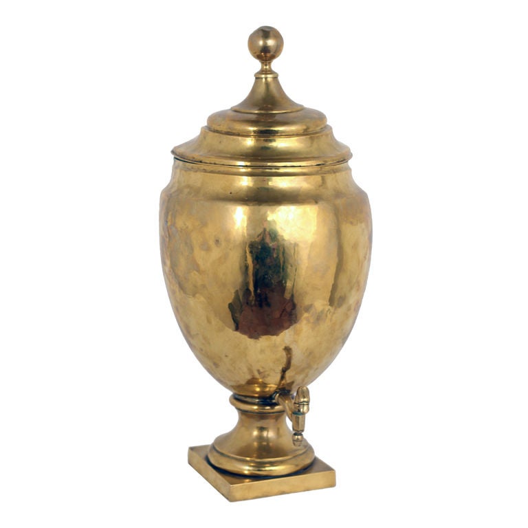 old french brass water urn at 1stdibs old french brass water urn at 1stdibs