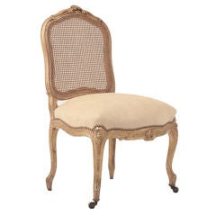 Antique French Gilt Wood Chair