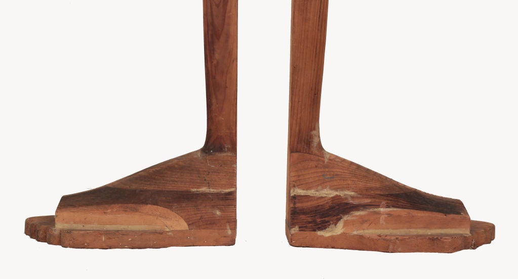Giant Wooden Stilts at 1stDibs