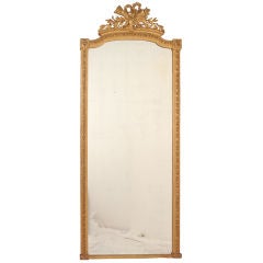 Very Large Antique French Louis XVI Style Mirror