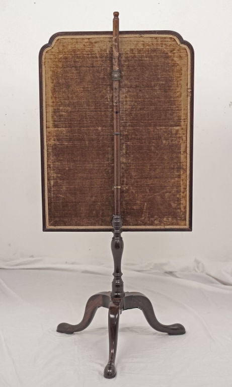 18th Century and Earlier Georgian Fire Screen