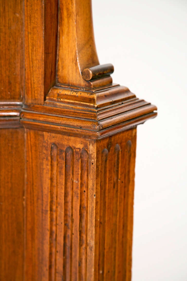 Rare Deeply Carved Italian Walnut Armoire c.1820 In Excellent Condition In San Francisco, CA