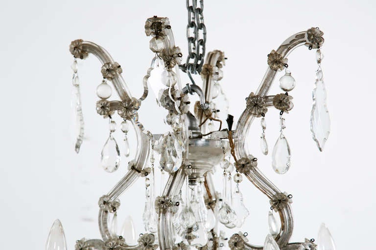 Maria Theresa Glass & Crystal Chandelier 2