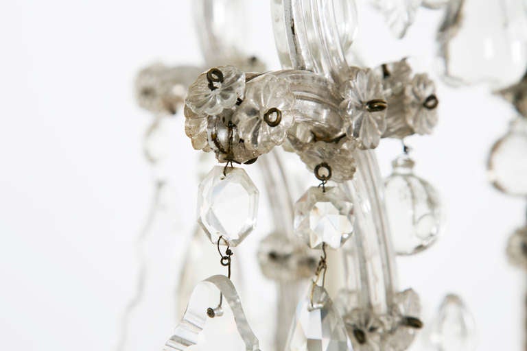 Maria Theresa Glass & Crystal Chandelier 3