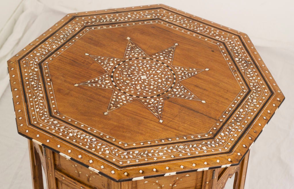 Moroccan Inlaid Table