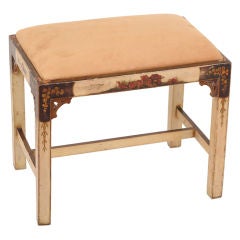 English Chinoiserie Bench / Stool