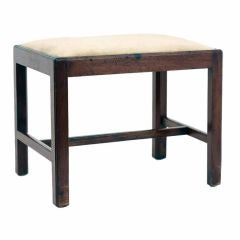 English Mahogany Bench / Stool English Mahogany Bench / Stool