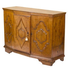 Baroque Carved Italian Credenza / Sideboard