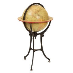 Fantastic 18 Inch Terrestrial Floor Globe  by Weber & Costello