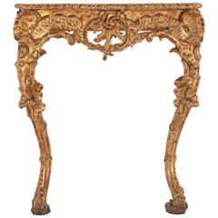 Italian Rococo Console late 19th century or early 20th century