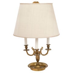 Antique French Bouillotte Lamp