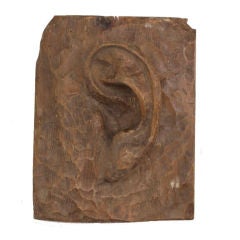 Antique Wooden Ear