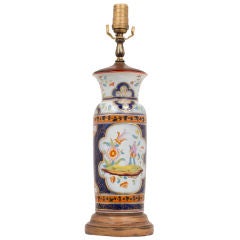 Antique Ironstone Vase / Lamp