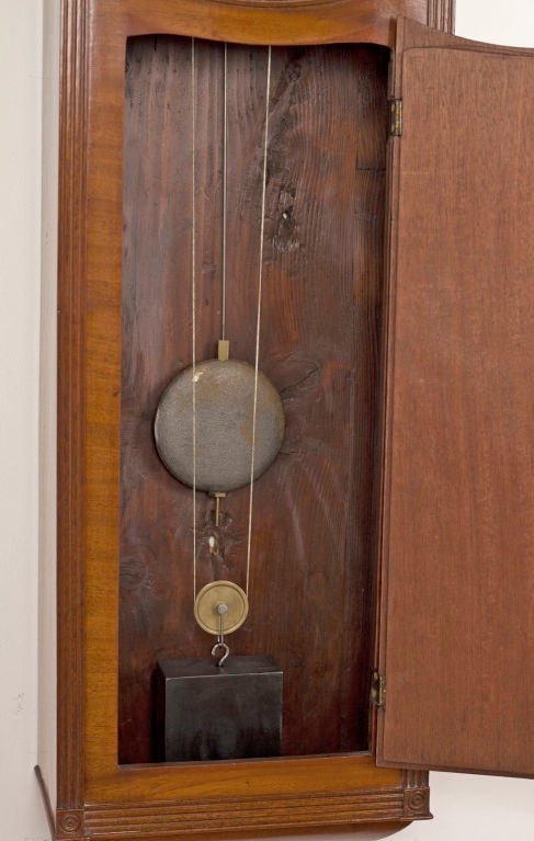 Regency Mahogany Tavern Clock im Zustand „Gut“ in San Francisco, CA