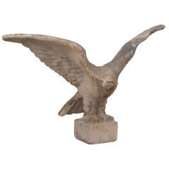 Large Cast Stone Eagle