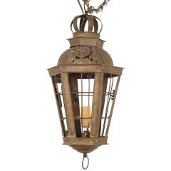 Antique Brass Lantern