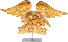 Carved & Gold Gilt Wood Eagle