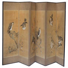 Taisho Six Panel Screen