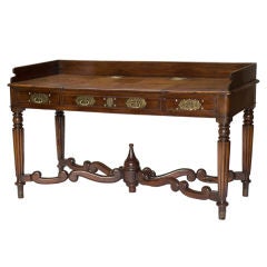 Anglo Indian Rosewood Writing Table