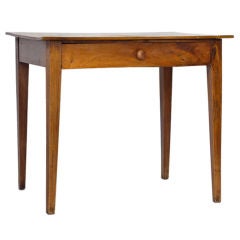 Country Pear Wood Writing Table