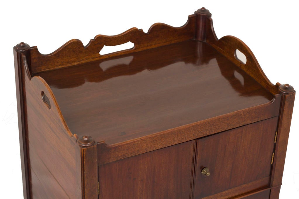 George III Mahogany Bedside Commode
