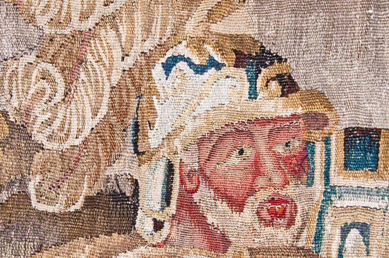16th or 17th Century Flemish Tapestry of Caesar returning to Rome 1
