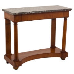 Antique Italian Walnut Console